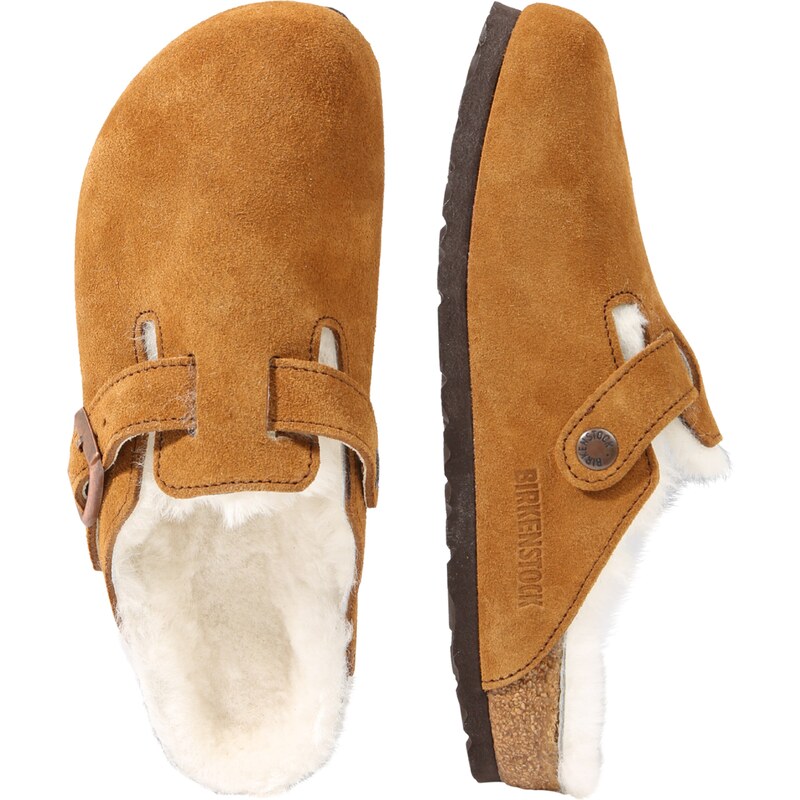 BIRKENSTOCK Pantofle 'Boston' koňaková