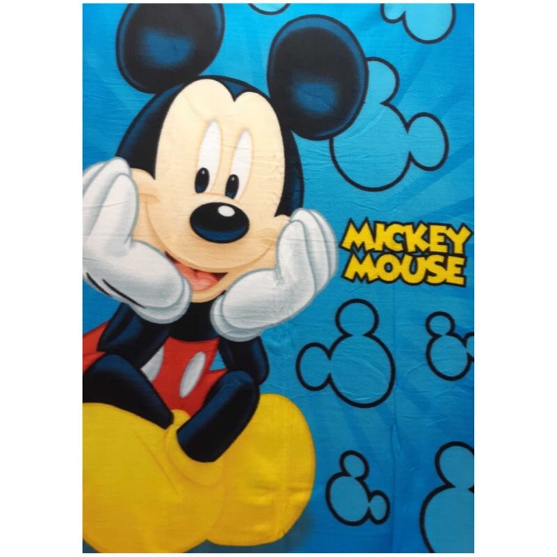 Exity Dětská fleecová deka Mickey Mouse - Disney - polar fleece s gramáží 170 gr./m2 - 100 x 140 cm