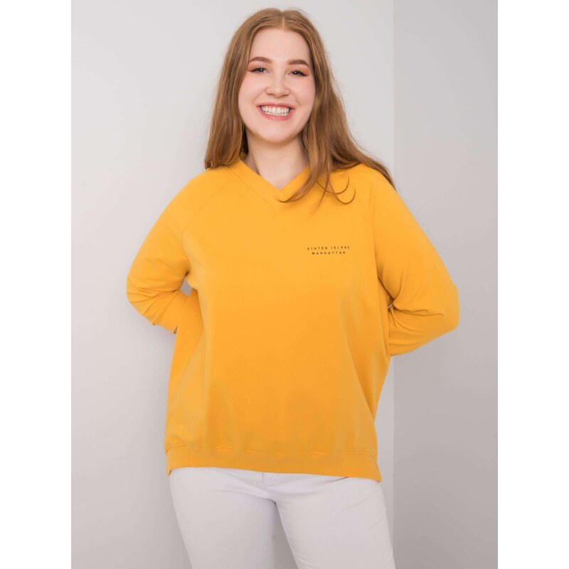 RELEVANCE Sweatshirt-RV-BL-6852.22P-dark yellow