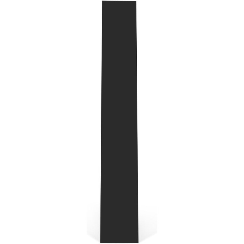Černý regál TEMAHOME Delta 195 x 97 cm