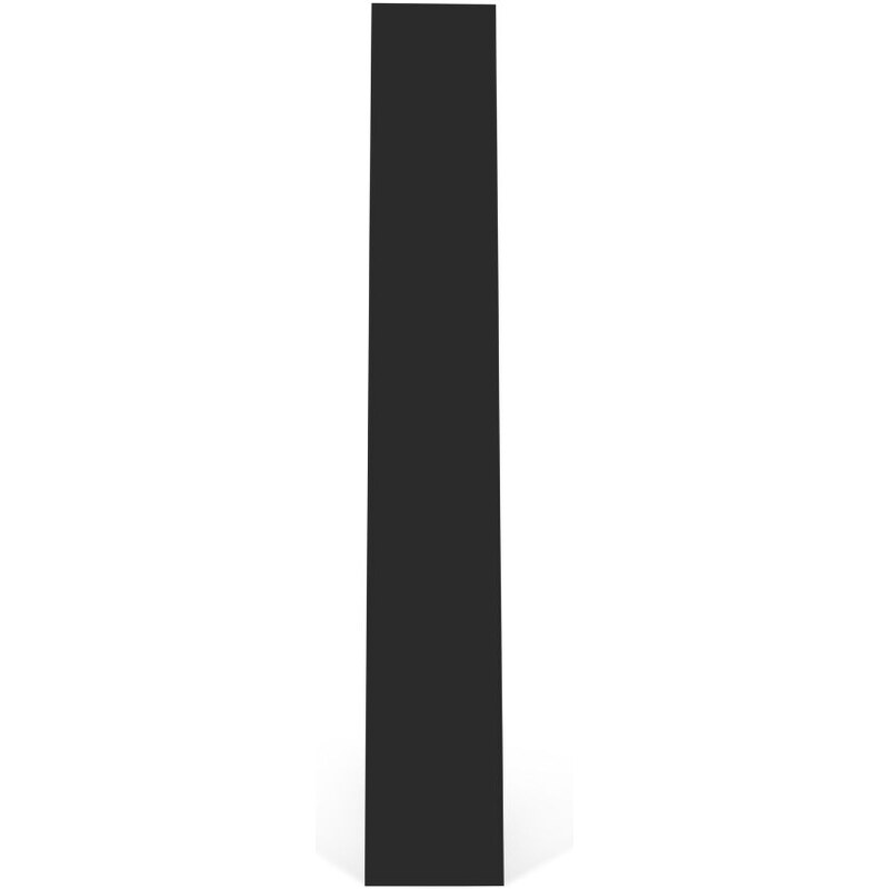 Černý regál TEMAHOME Delta 195 x 76 cm