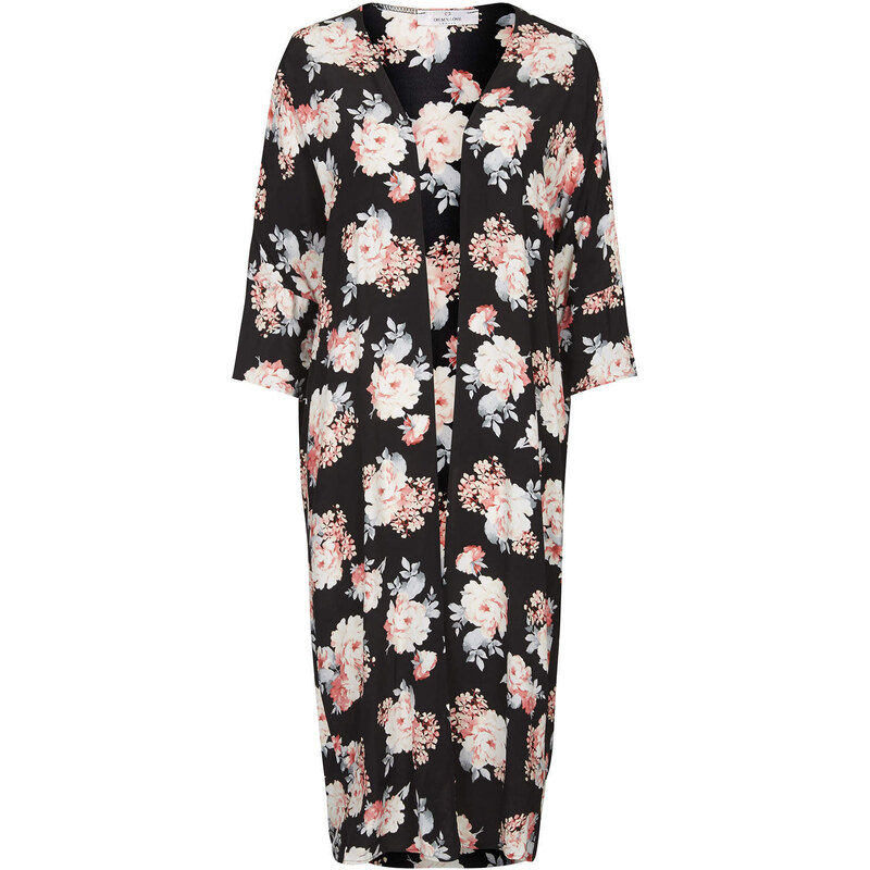 Topshop **Floral Longline Kimono by Oh My Love