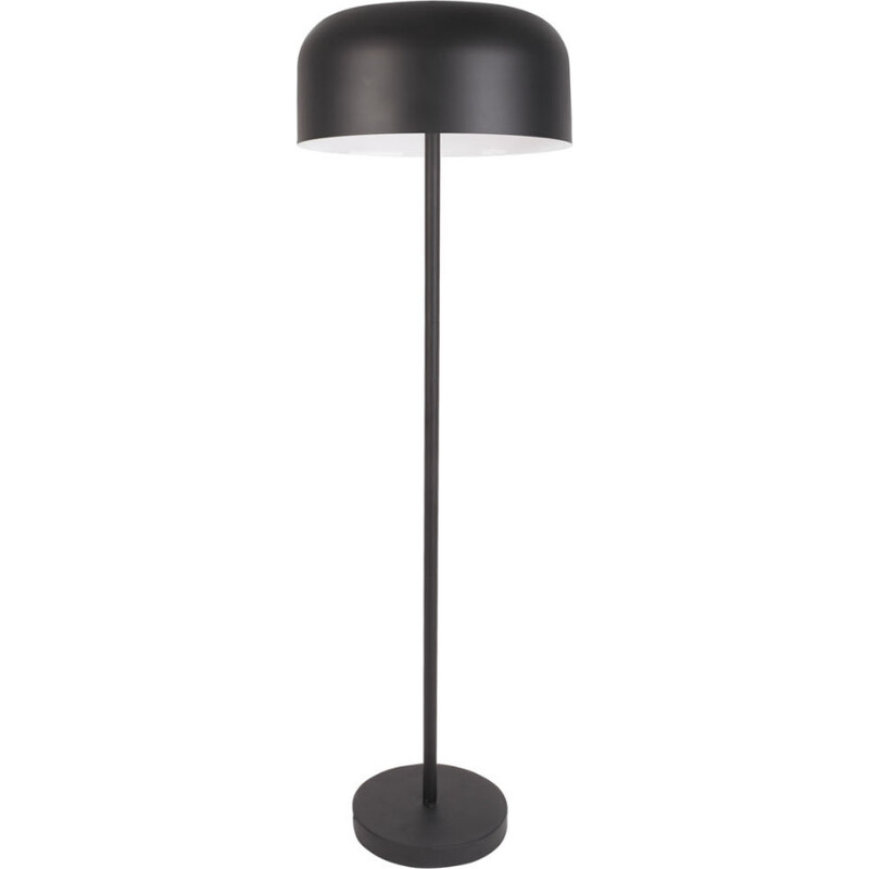 Time for home Černá kovová stojací lampa Ari 150 cm