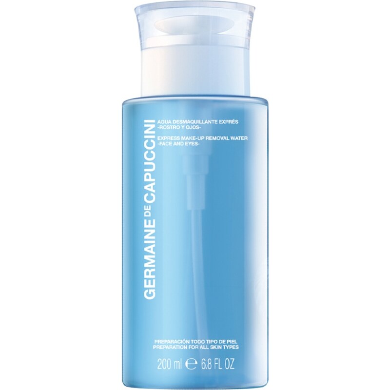 Germaine de Capuccini Options – odličovací a tonizační voda v jednom 200 ml (Express Make-up Removal Water)