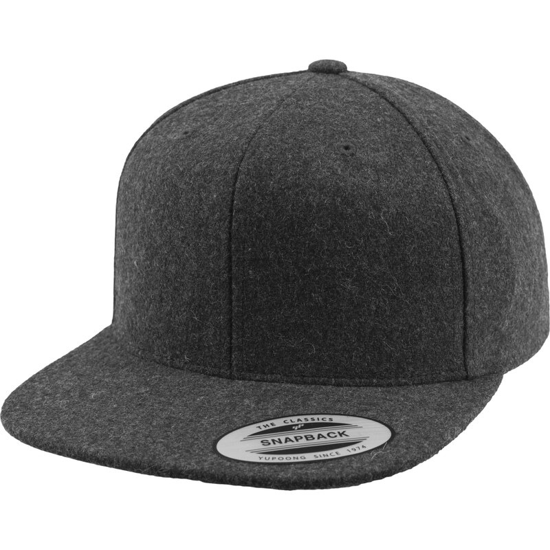 Flexfit Kšiltovka Melton Wool černá