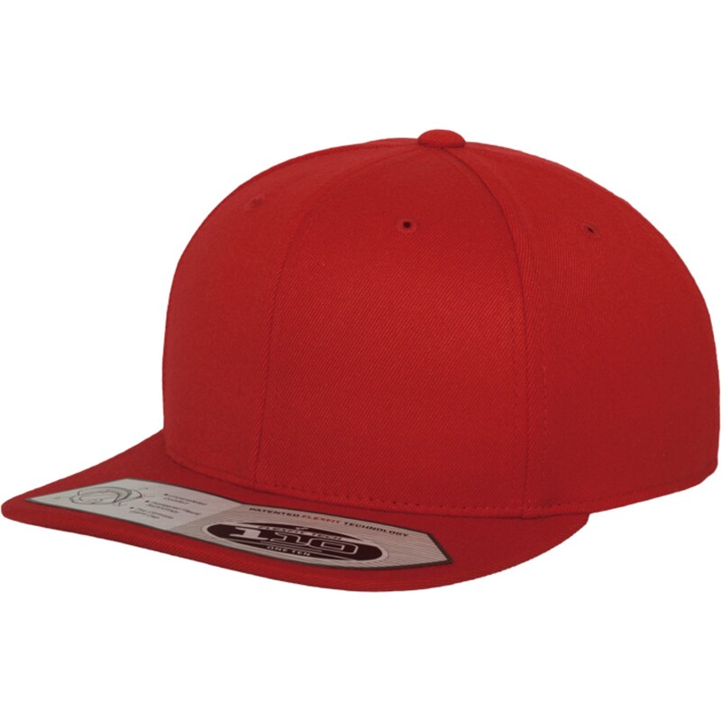 Flexfit Kšiltovka 110 Fitted červená