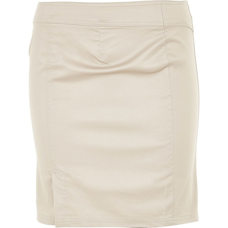 Terranova Elasticated knee-length skirt