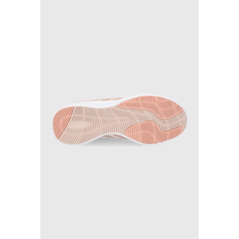 Boty adidas Edge Lux 4 G58473 růžová barva, na plochém podpatku