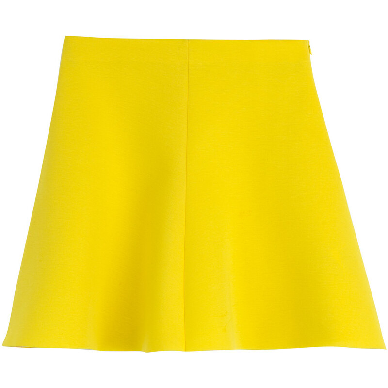 RED Valentino Flared Jersey Scuba Skirt