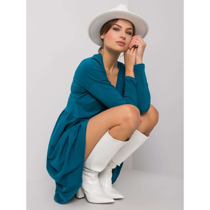 RUE PARIS Dress-RV-SK-6008.19X-Sea