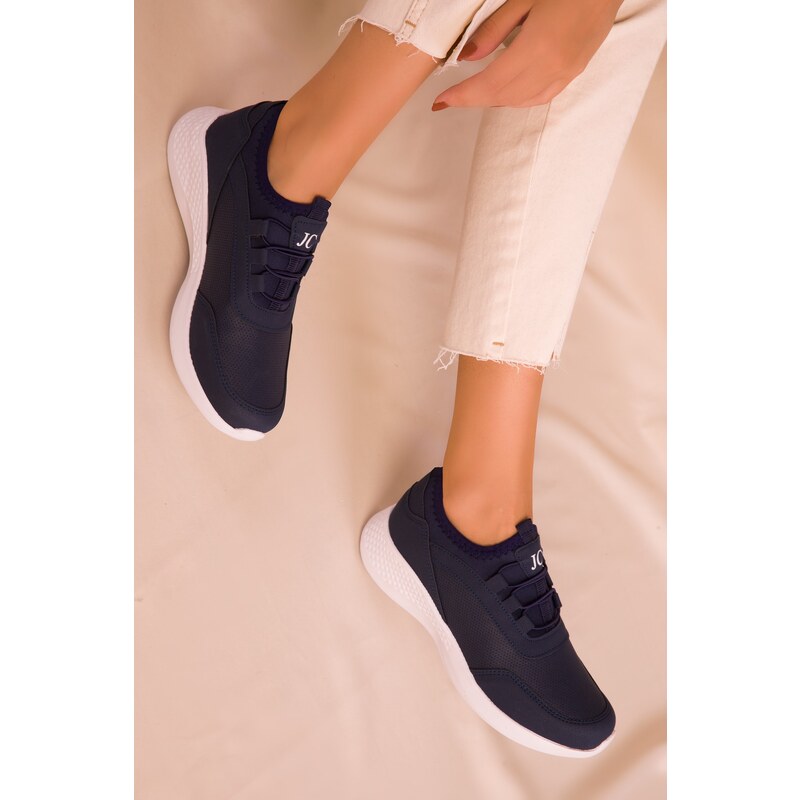Soho Navy Blue Women's Sneakers 15226
