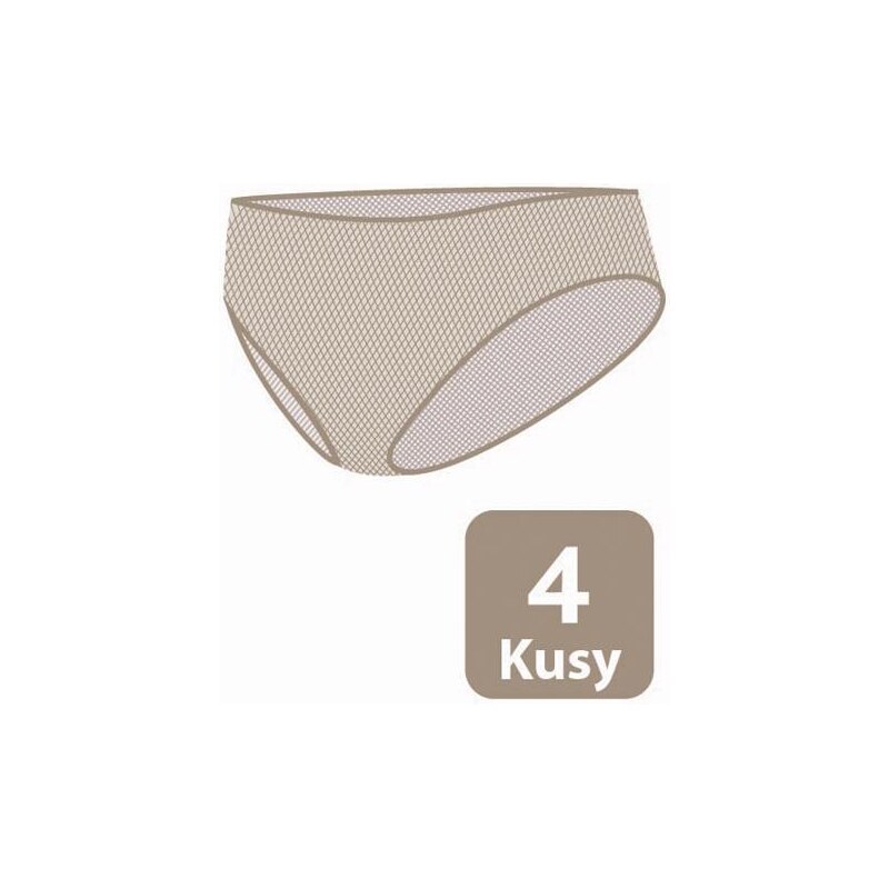 CHICCO Kalhotky jednorázové po porodu, 4 ks, vel.4