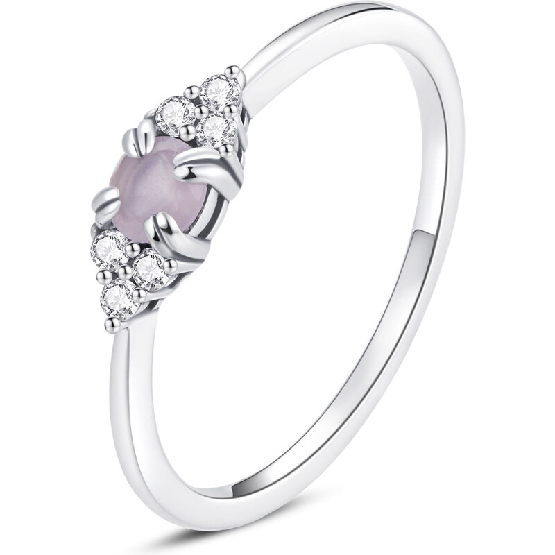 Olivie Stříbrný prstýnek PINK 5370 63046843
