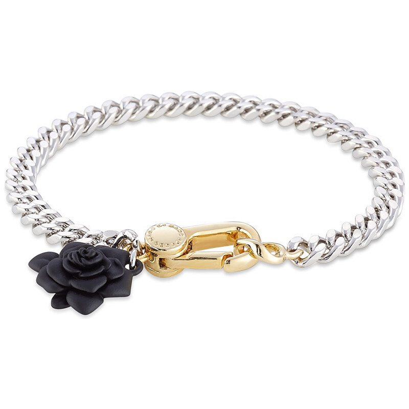 Marc by Marc Jacobs Jerrie Bracelet with Rubber Rose Charm