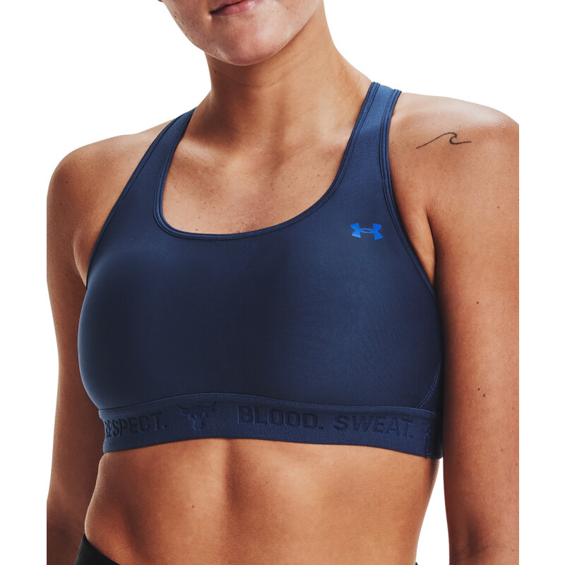 Podprsenka Under Armour UA Prjct Rock Bra-BLU 1366004-404