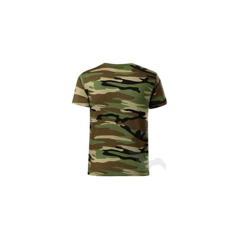 Malfini Camouflage Tričko dětské brown