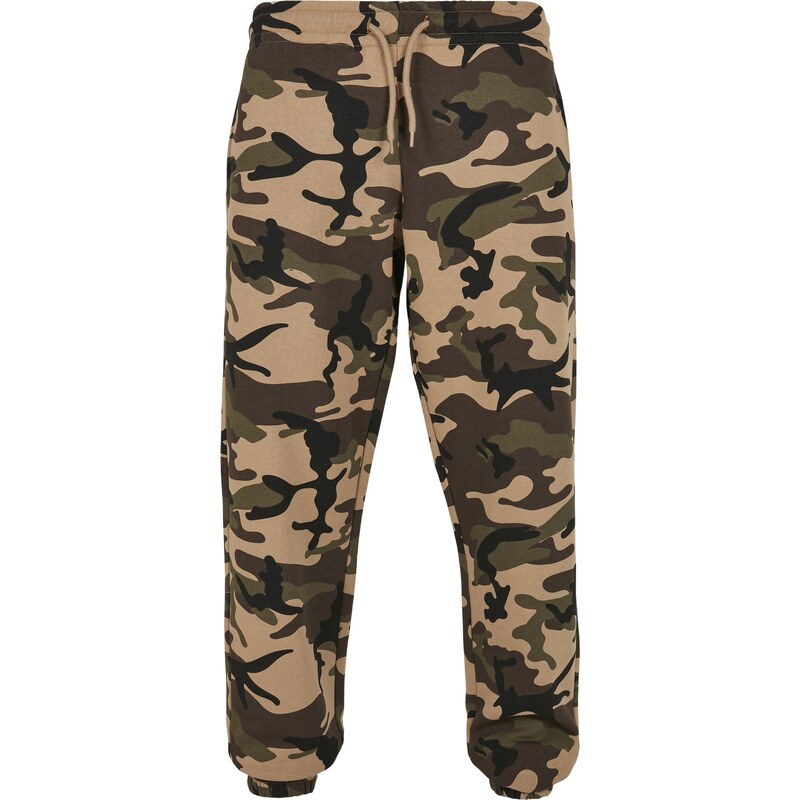 Urban Classics Kalhoty béžová / barvy bláta / khaki / černá