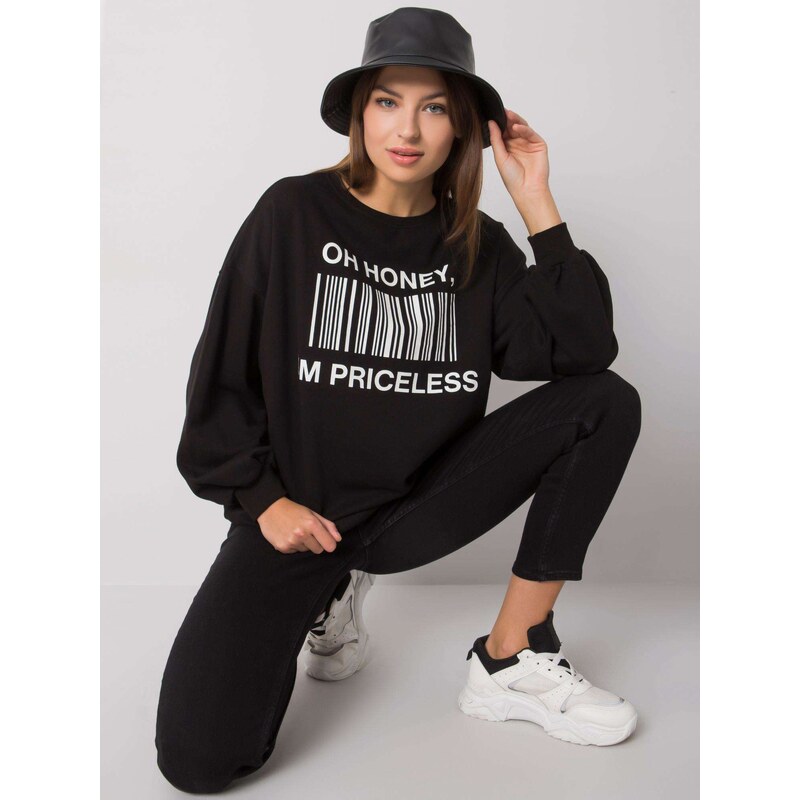 ex moda Sweatshirt-EM-BL-536/1U.84P-black