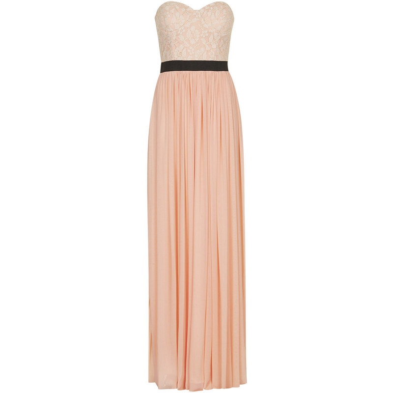 Topshop **Lace Bustier Maxi Dress by Rare
