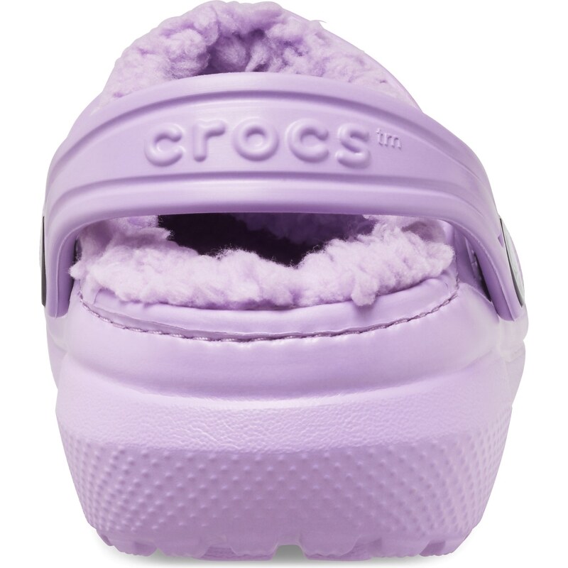 Dětské boty Crocs CLASSIC LINED fialová