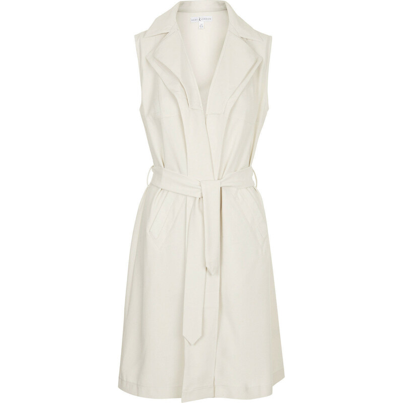 Topshop **Soft Tailored Sleeveless Trenchcoat by Rare