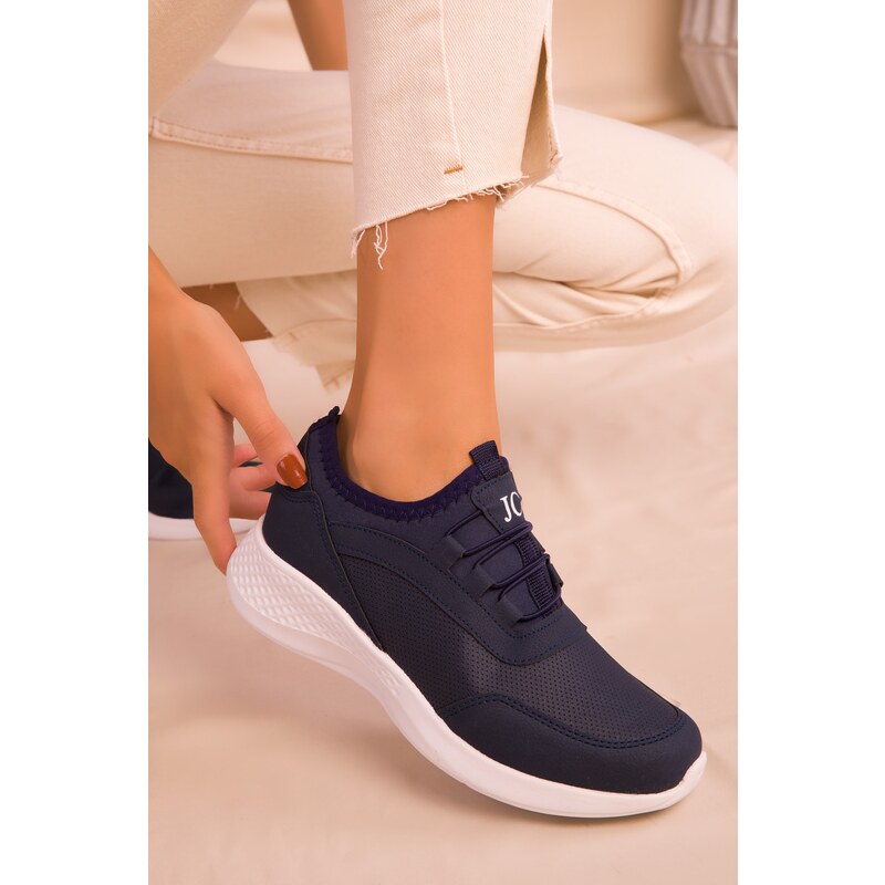 Soho Navy Blue Women's Sneakers 15226