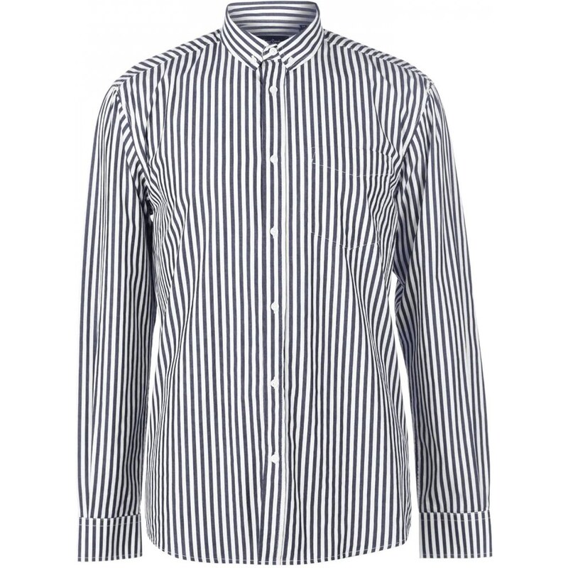 Pierre Cardin Bold Stripe Long Sleeve Shirt velikost L