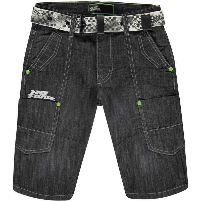 No Fear Belt Shorts velikost 11-12 let