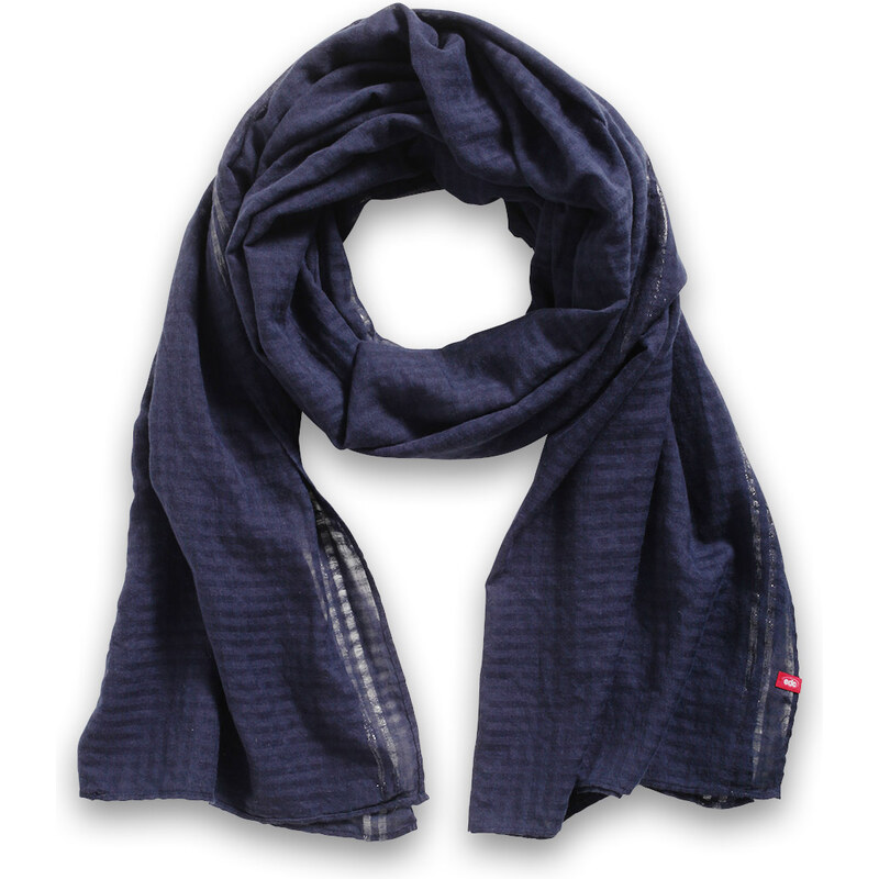 Esprit cotton scarf with sparkle