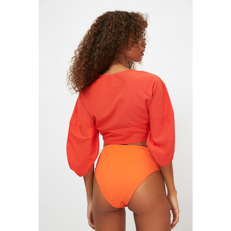 Trendyol Blouse - Orange - Regular fit