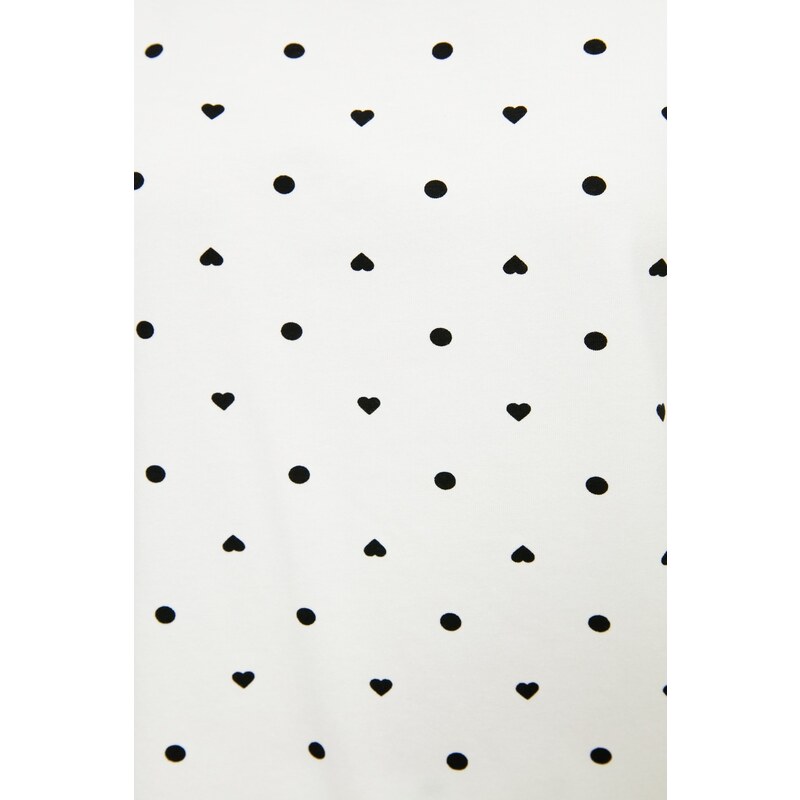 Dámské pyžamo Trendyol Polka dot printed