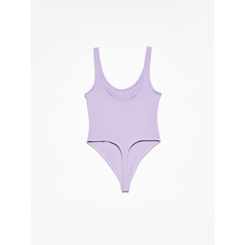 Dilvin 3787 Bodysuit-lilac