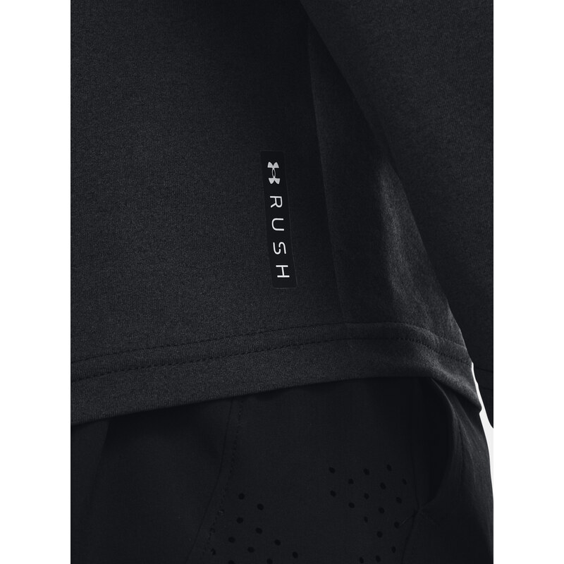 Under Armour Tričko UA Rush FZ Hoodie-BLK - Pánské