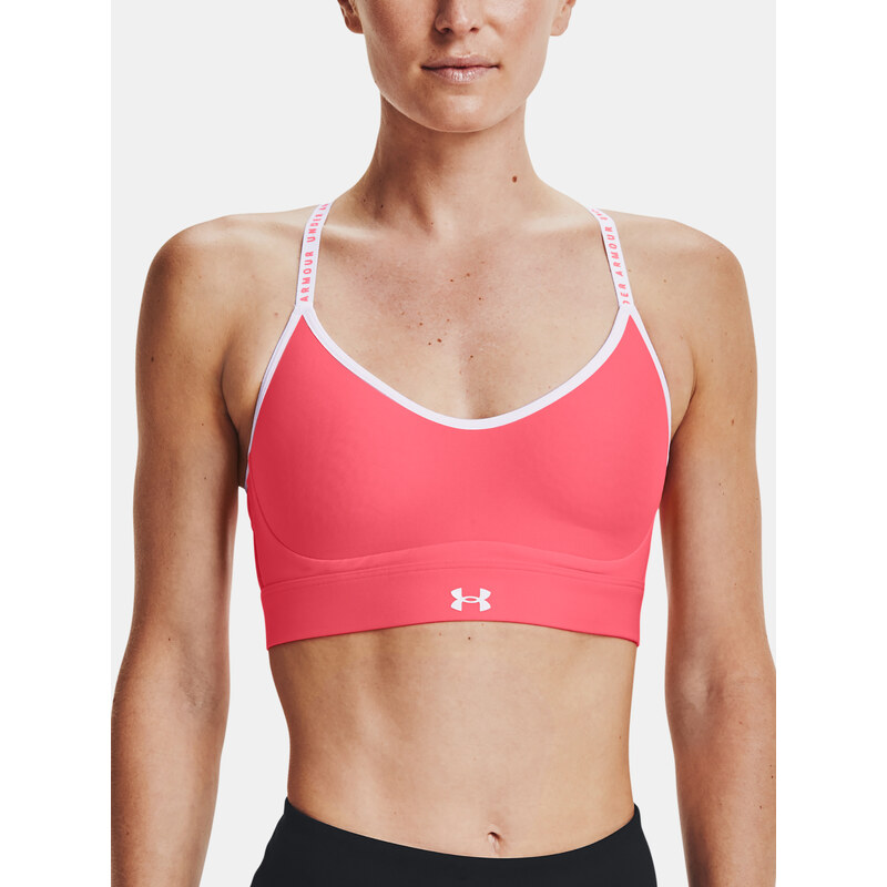 Under Armour Podprsenka Infinity Covered Low-PNK - Dámské 115644786