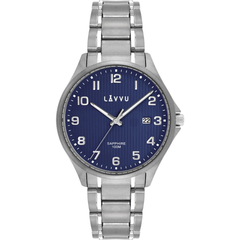 LAVVU Titanové hodinky se safírovým sklem LAVVU TITANIUM LILLEHAMMER 63306846