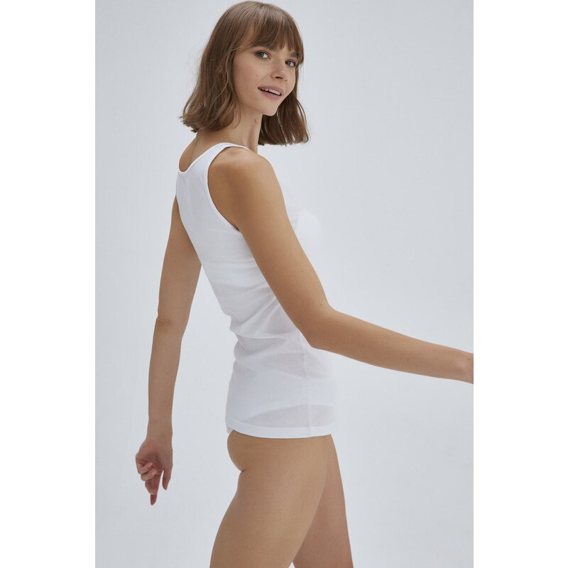 Dagi Pair of White Women's Underwear Singlets