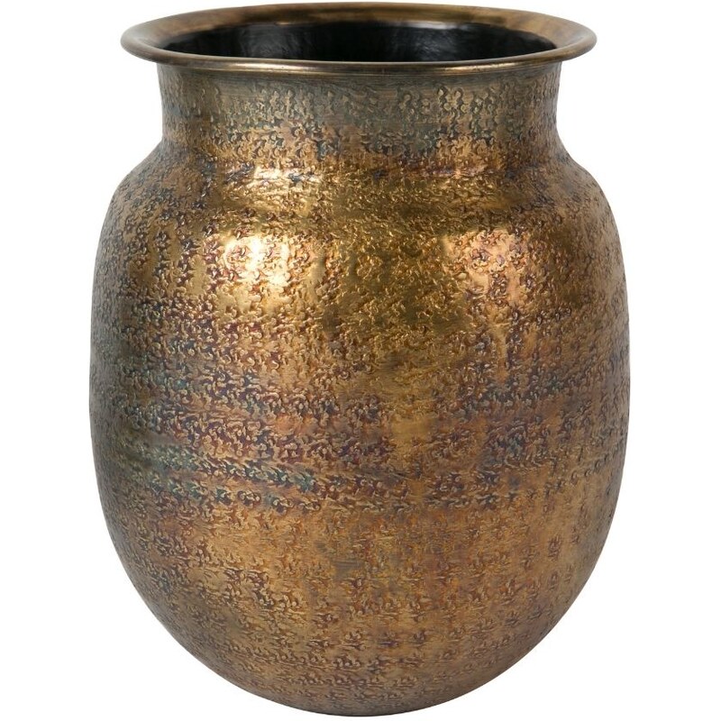 Zlatá váza DUTCHBONE Baha O 24 cm