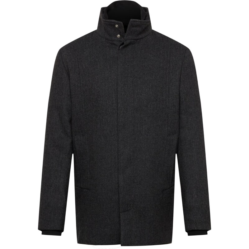 JACK & JONES Přechodný kabát JJDunham tmavě šedá
