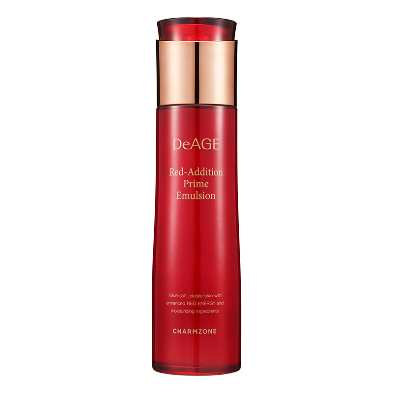 Charmzone Korea DeAGE Red-Addition Prime Emulsion - Pleťová emulze s červeným vínem | 140ml