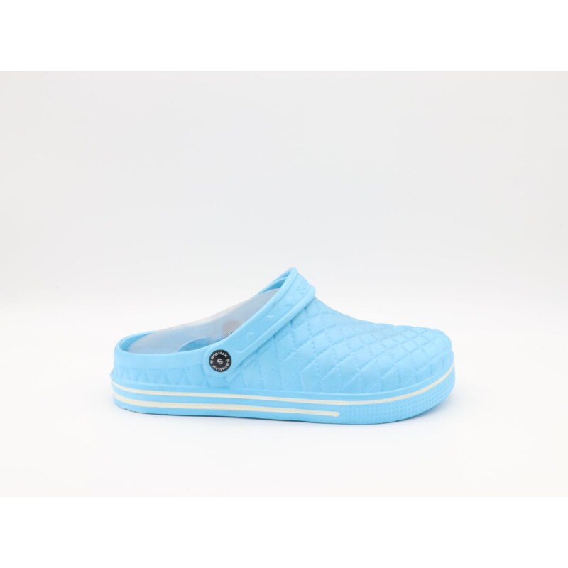 SAMLUX Dámské clogsy 9938 light blue