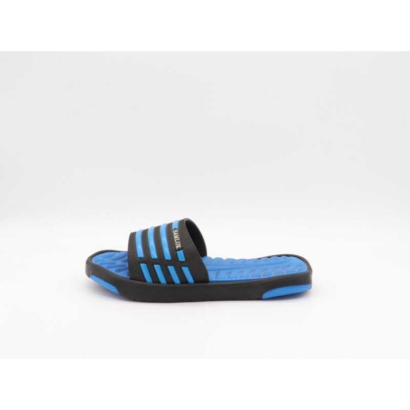 SAMLUX Dámské pantofle 1521A black blue