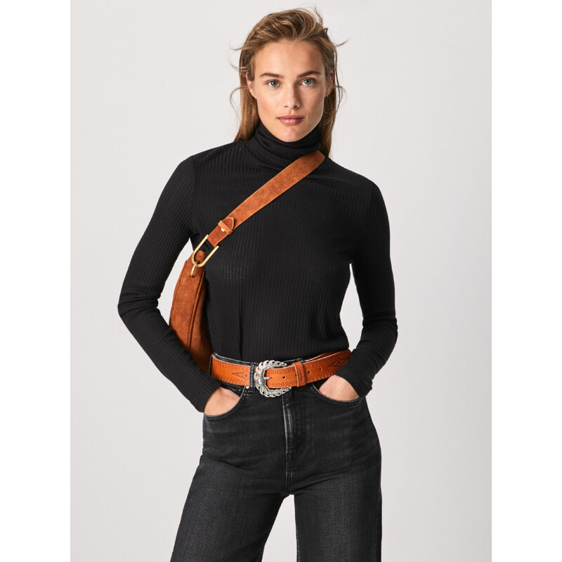 Pepe Jeans dámský černý rolák Deborah 109097251