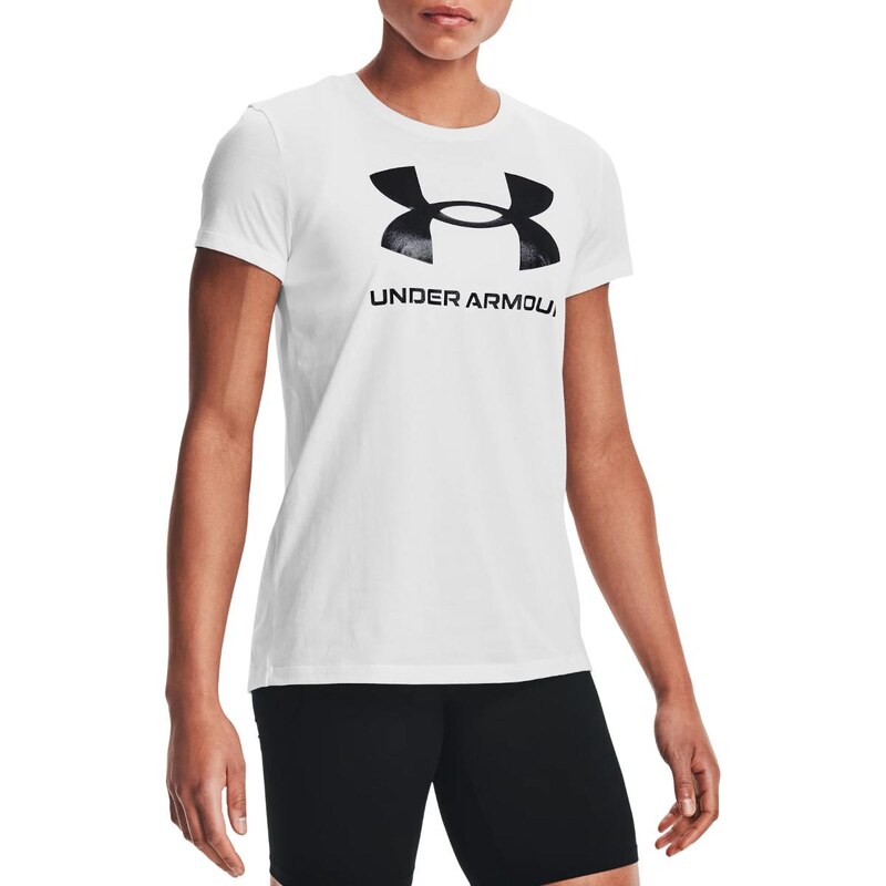 Triko Under Armour Live Sportstyle Graphic SSC-WHT 1356305-102