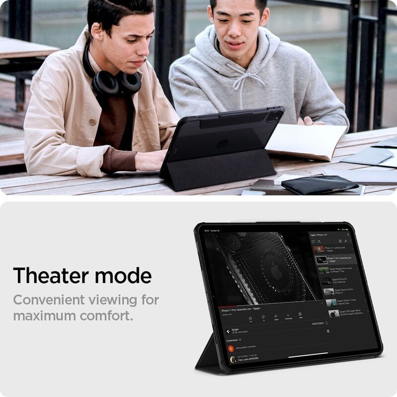 Spigen Ultra Hybrid pro iPad Pro 11 (2020/2021) ACS03655 černá