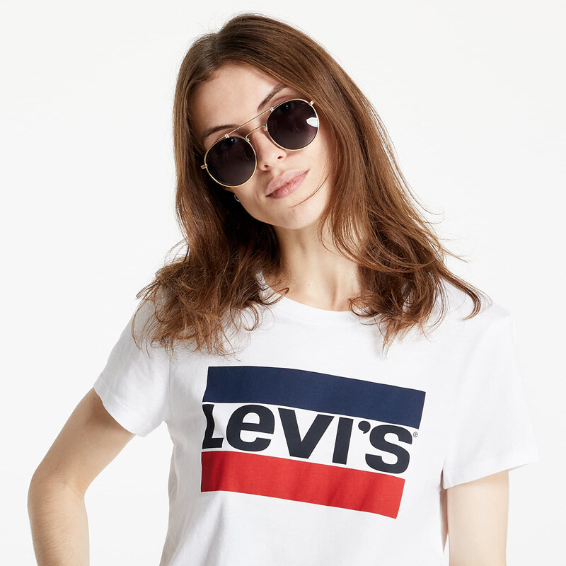 Dámské tričko Levi's Perfect Graphic Tee White