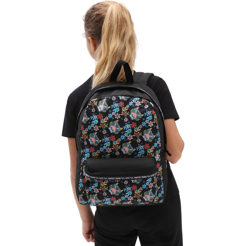 Dětský batoh girls vans x project cat realm backpack black