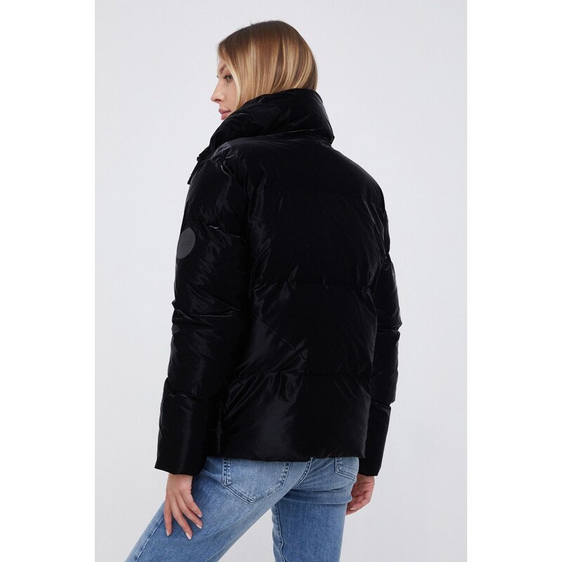 Bunda Rains Boxy Puffer Jacket černá barva, zimní, 1522.29