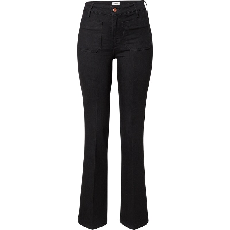 WRANGLER Džíny FLARE černá džínovina 105462815
