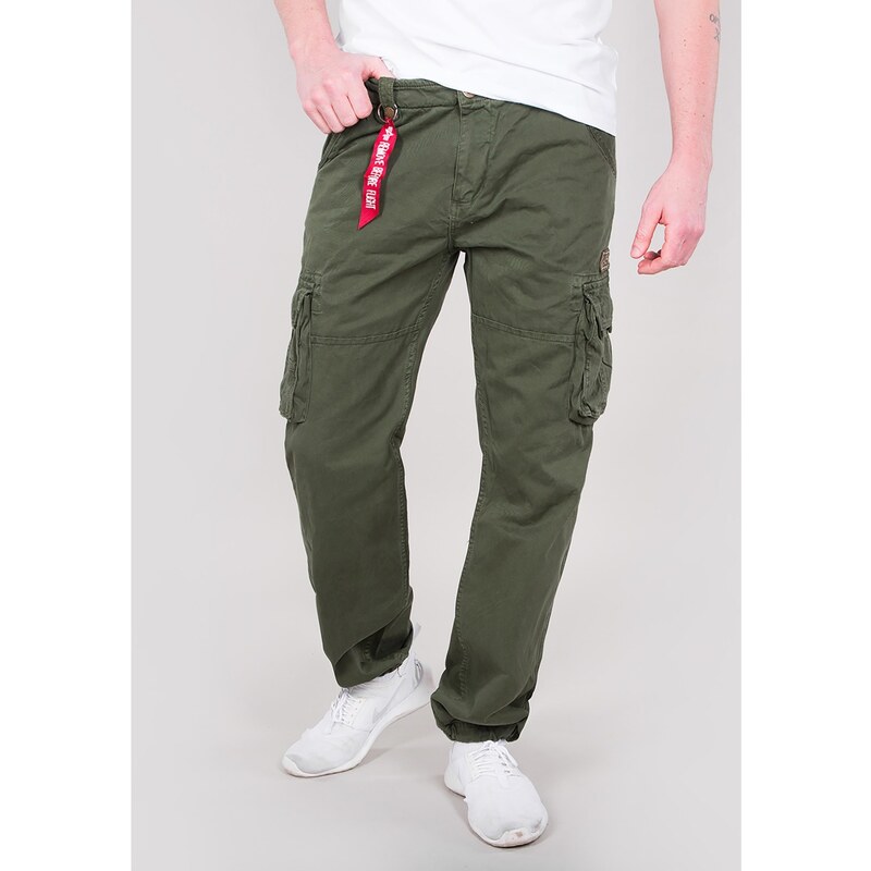 Alpha Industries Kalhoty Jet Pant dark olive 66910715