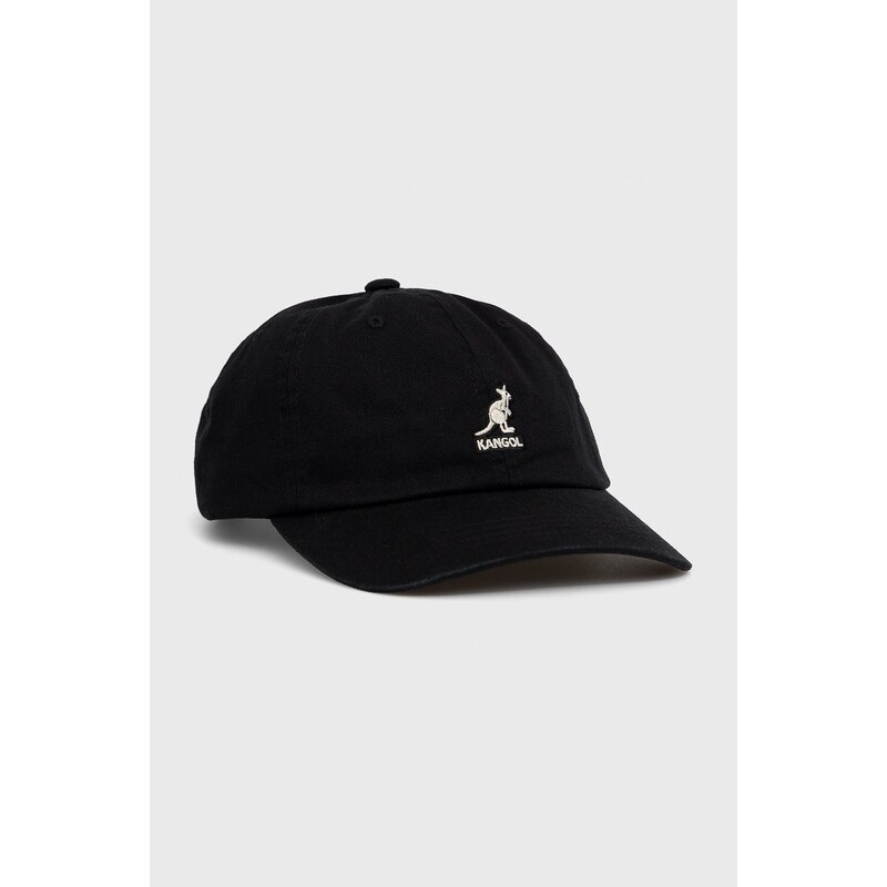 Čepice Kangol černá barva, hladká, K5165HT.BK001-BK001